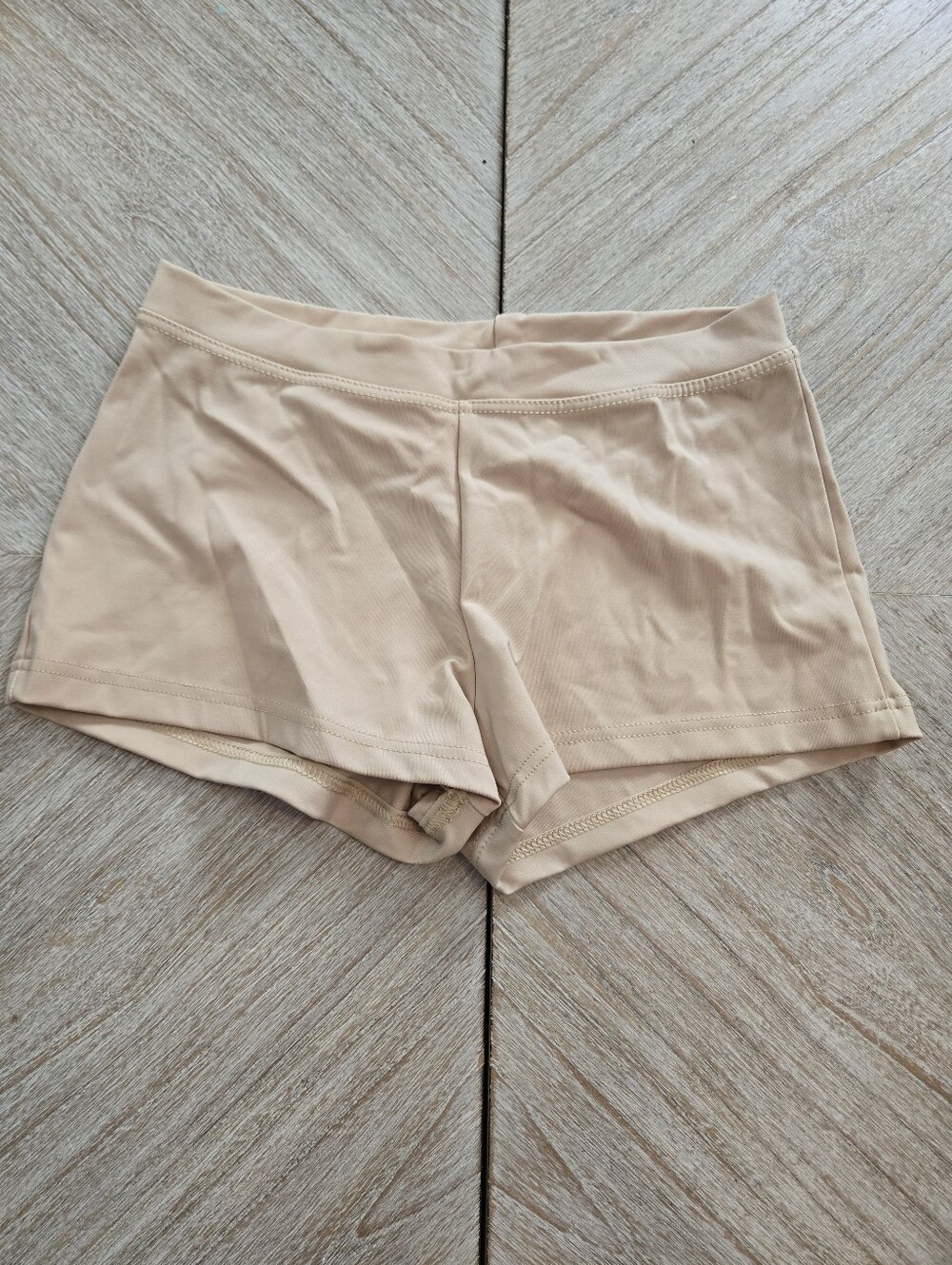 Capezio Women’s Nude Stretch Athletic Shorts